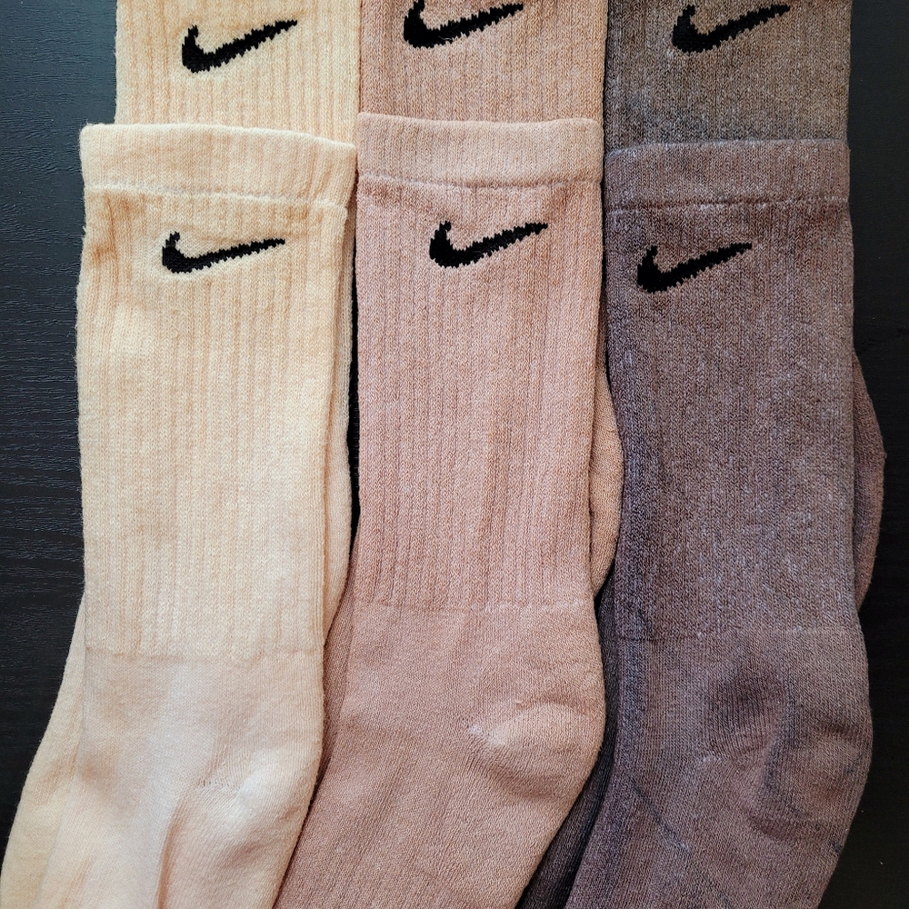 Nike Nude Dye Socks 3 Pairs
